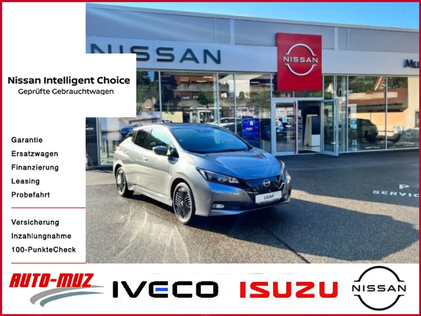 Nissan Leaf LEAF (ZE1) MY22 N-CONNECTA OPTION Winter/ LED / Grau - 1