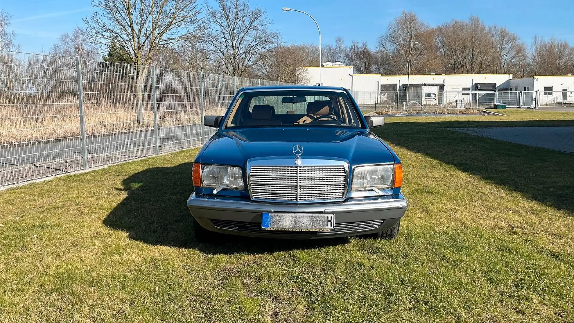 Mercedes-Benz 560 SEL W126 KLIMA Blauw - 2