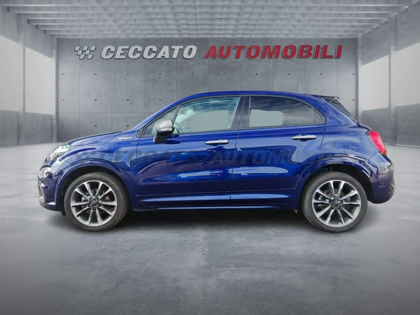 Fiat 500X 500X 1.3 mjet Sport 95cv Blauw - 2