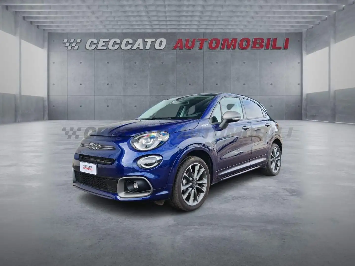 Fiat 500X 500X 1.3 mjet Sport 95cv Blauw - 1