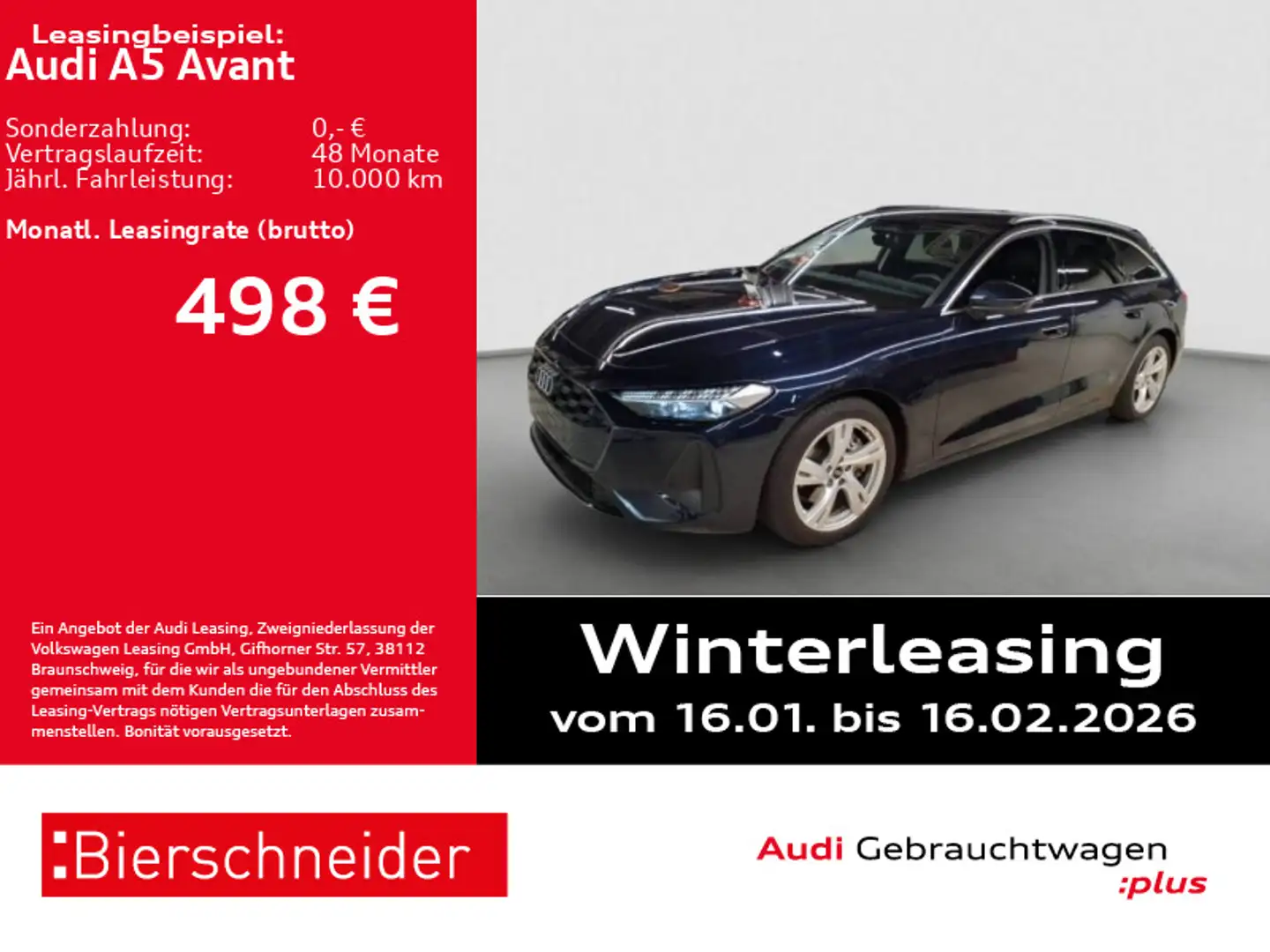 Audi A5 TFSI AHK MATRIX Tech+ 360° ACC Blau - 1