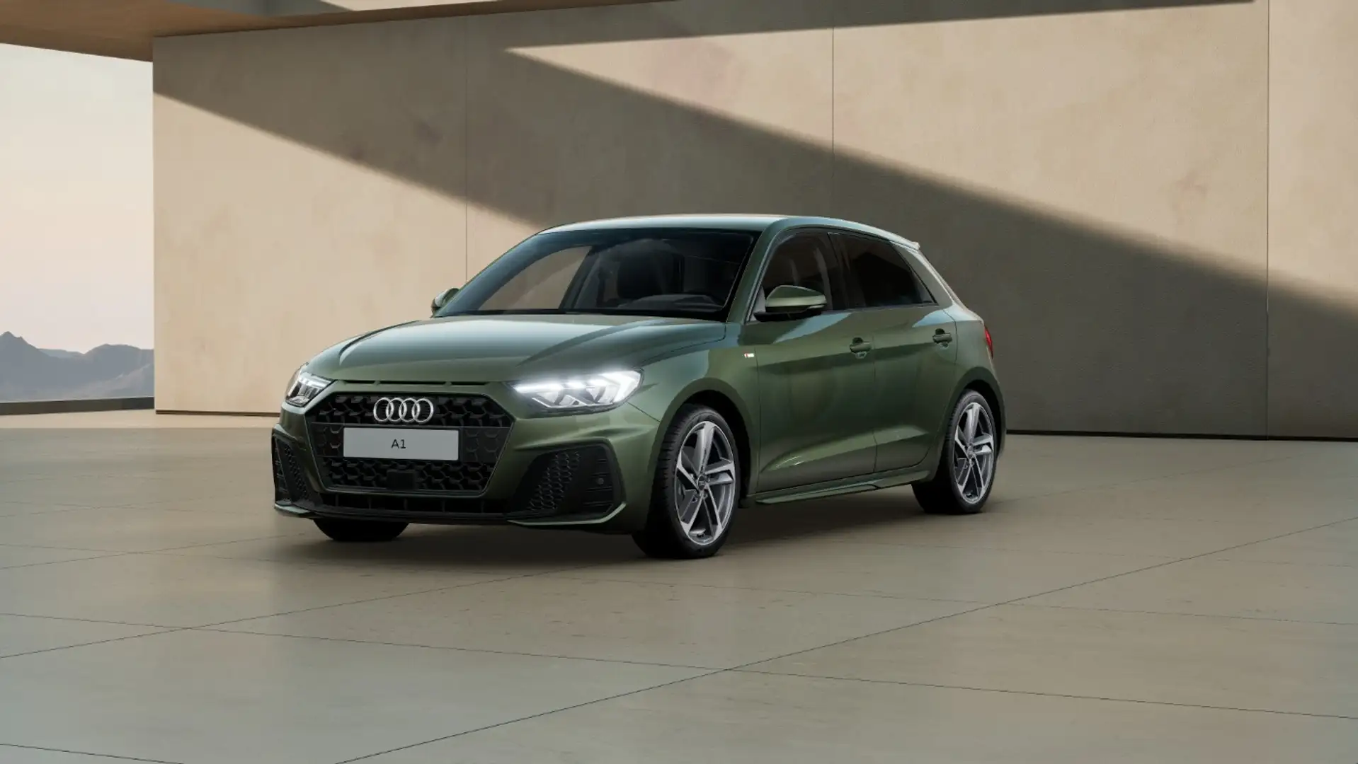 Audi A1 Sportback 30 TFSI S line LED virt. Cock. NAVI+ PDC Grün - 2