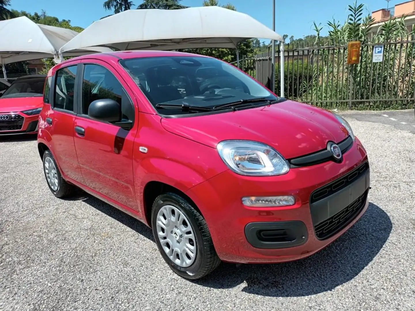 Fiat New Panda 1000 HYBRID 70 CV PACK CITY 5 POSTI USB ITALIA Rosso - 2