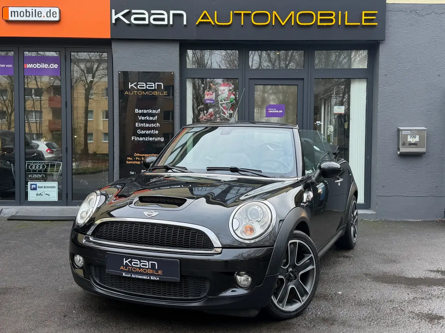 MINI Cooper S Cabrio /XENON/PDC/SHZ/KLIMA/AUTOMATIK Negro - 1