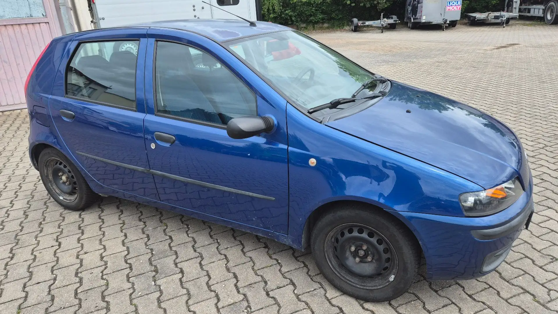 Fiat Punto 1.2 8V SX/TÜV 01/2027 Bleu - 1