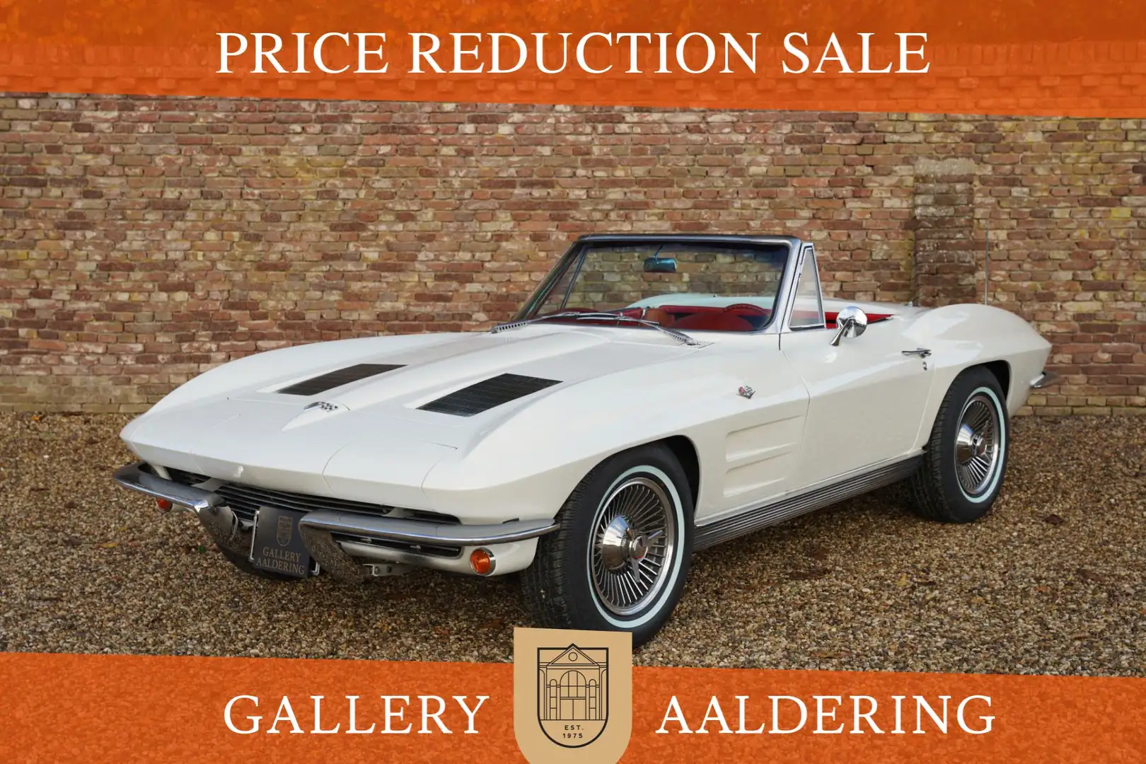 Corvette Stingray C2 Convertible "No. 1987 built" PRICE REDUCTION! F Blanc - 1