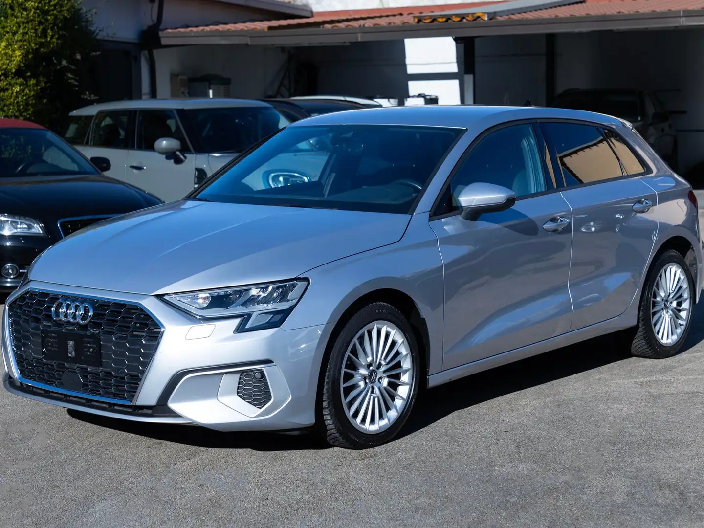 Audi A3 Sportback 35 2.0 tdi Advanced s-tronic 150 cv Silber - 1