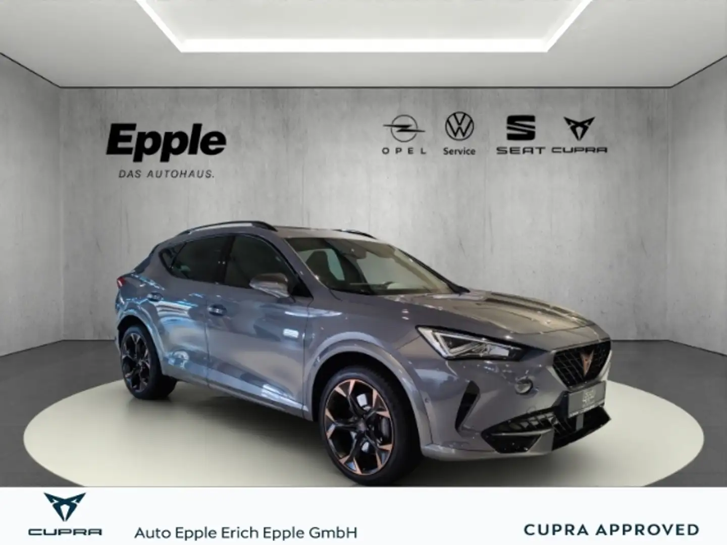 CUPRA Formentor e-HYBRID El. Panodach Navi Memory Sitze LED uvm Grau - 1