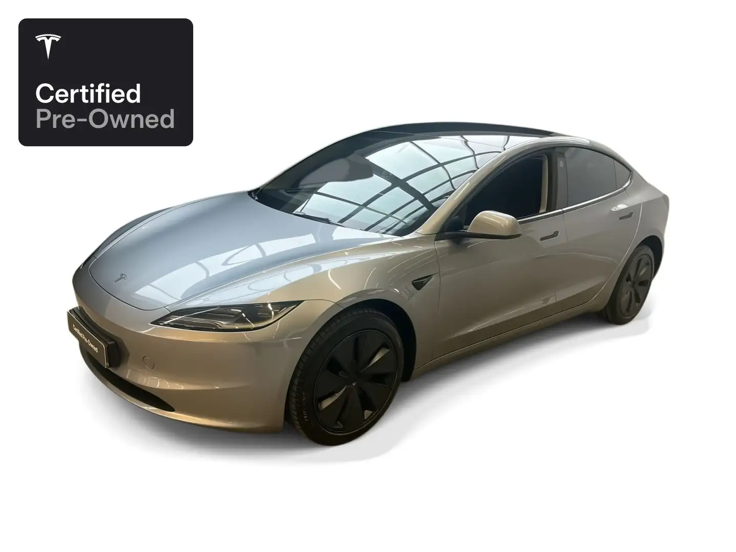 Tesla Model 3 Long Range AWD "Certified Pre-Owned" Argent - 1