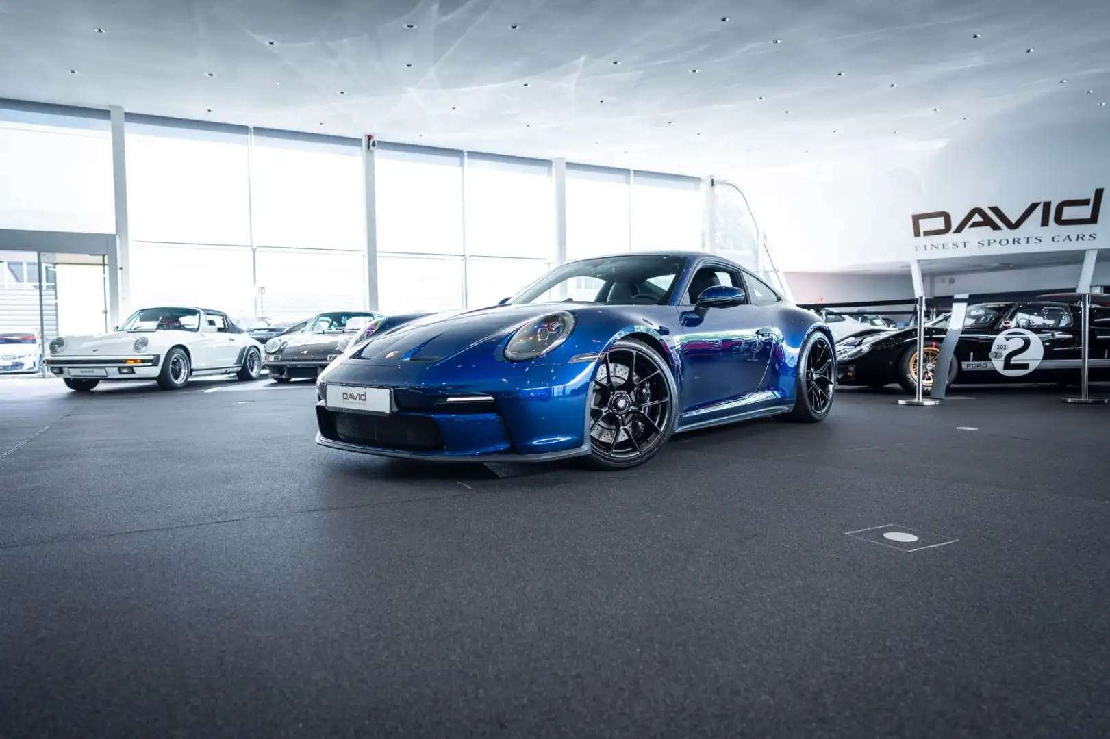 Porsche 992 GT3 Touring*Lift*Carbon*Approved* Bleu - 2
