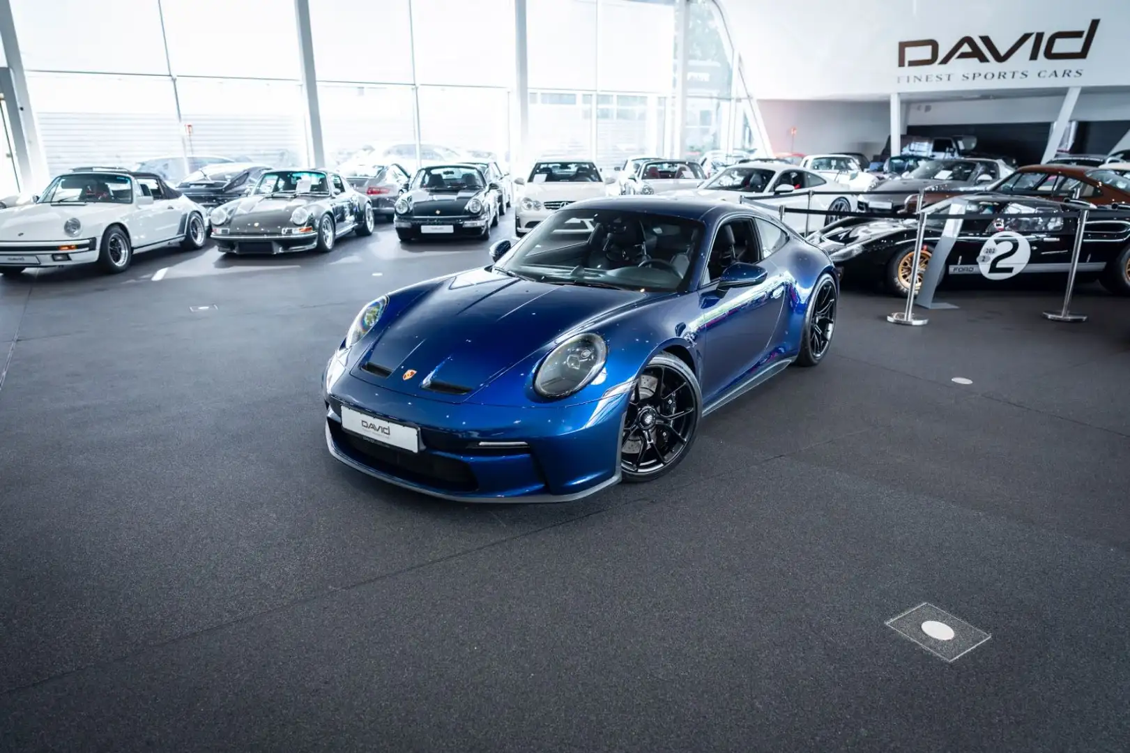 Porsche 992 GT3 Touring*Lift*Carbon*Approved* Bleu - 1
