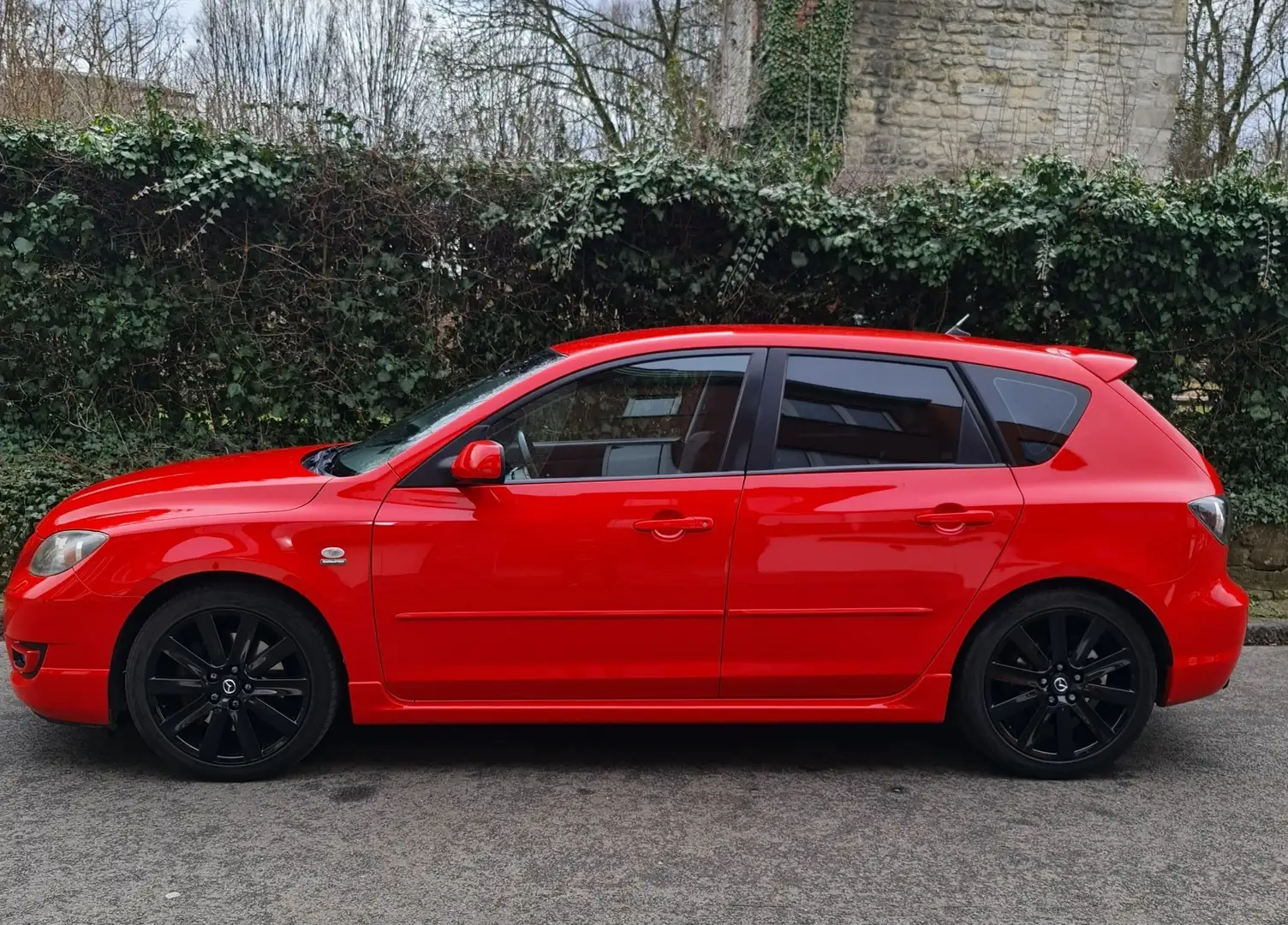 Mazda 3 2.3i 16v MPS Turbo+Clim Rojo - 2