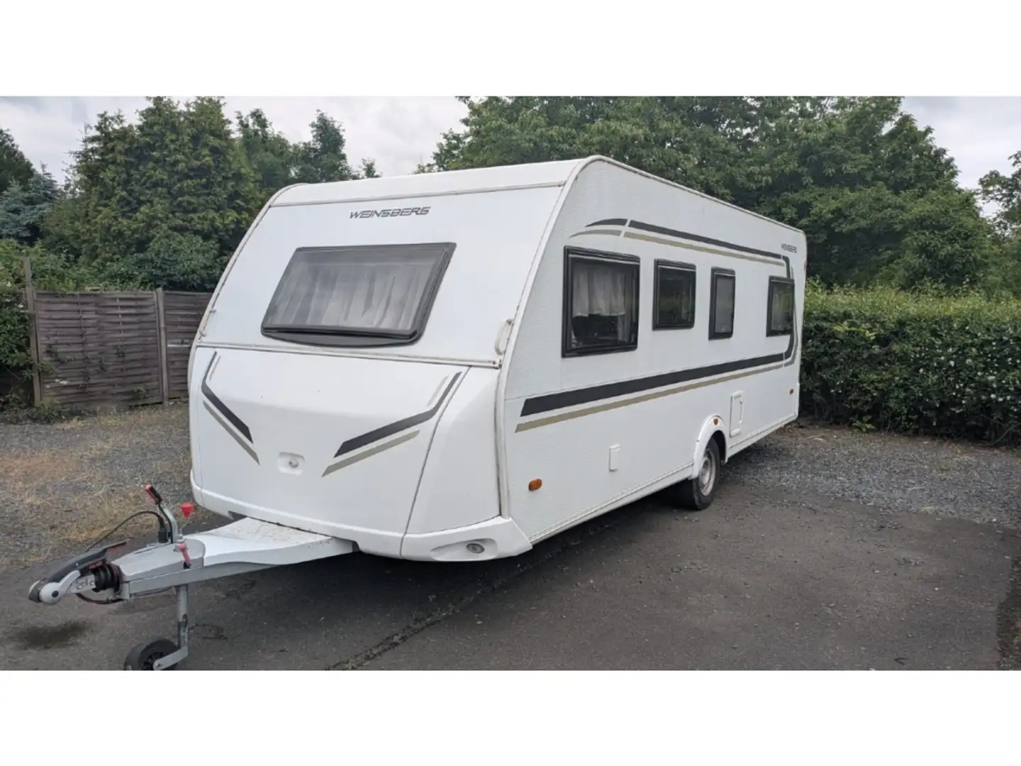 Weinsberg CaraOne 550UK, Kinderbetten, Rundsitzgruppe, Weiß - 1