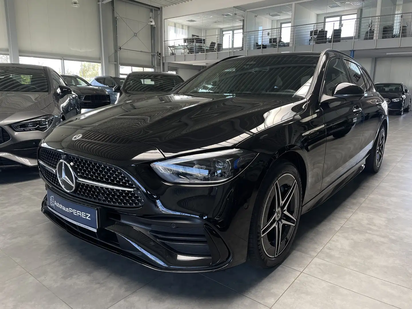 Mercedes-Benz C 300 T e AMG PREMIUM+- DISTRONIC-PANO-AHK-360° Noir - 2