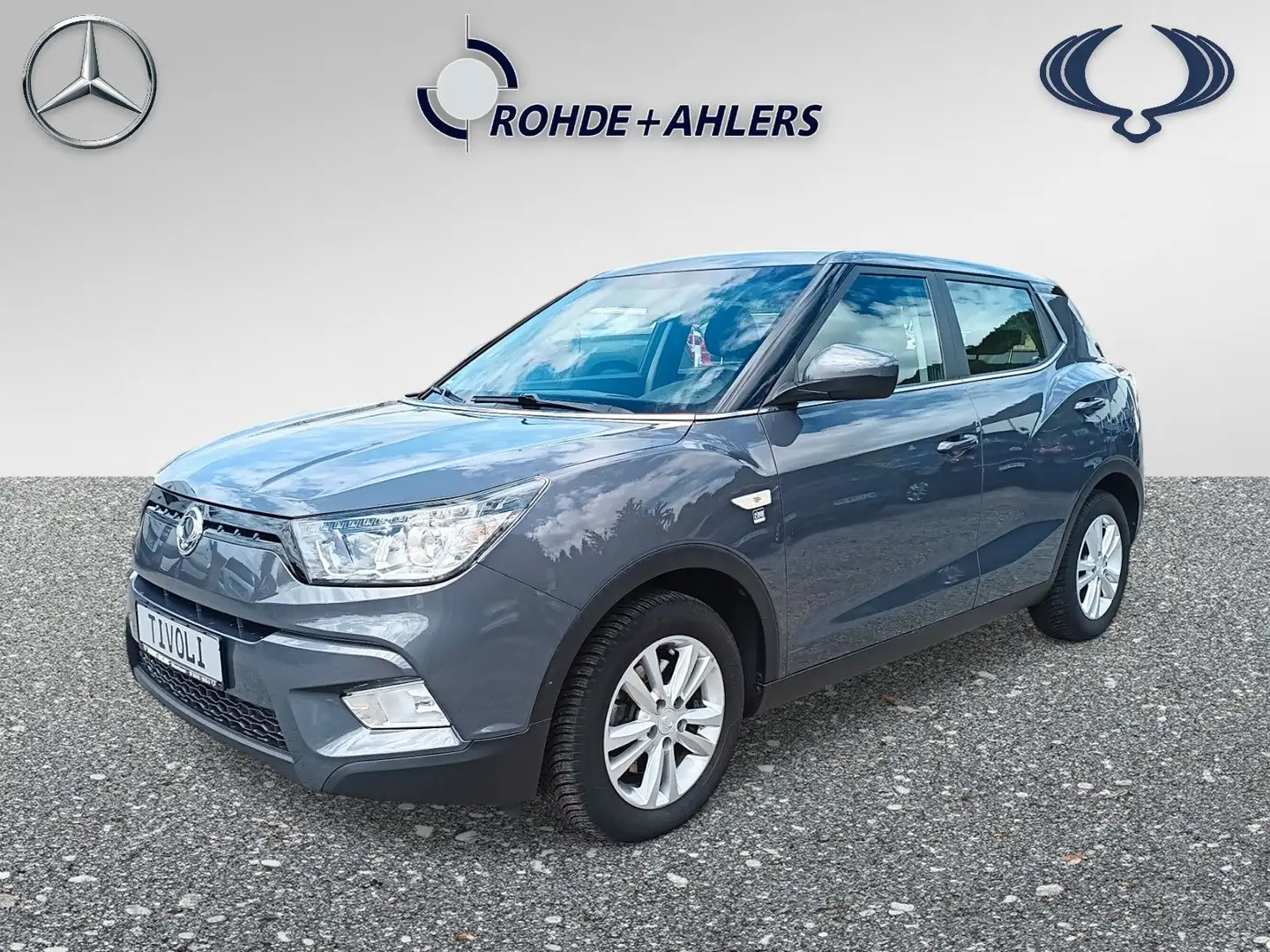 SsangYong Tivoli 1.6+CLEVER+SH+EPH+1.HD+KLIMA+WENIG KM++++ Grau - 1