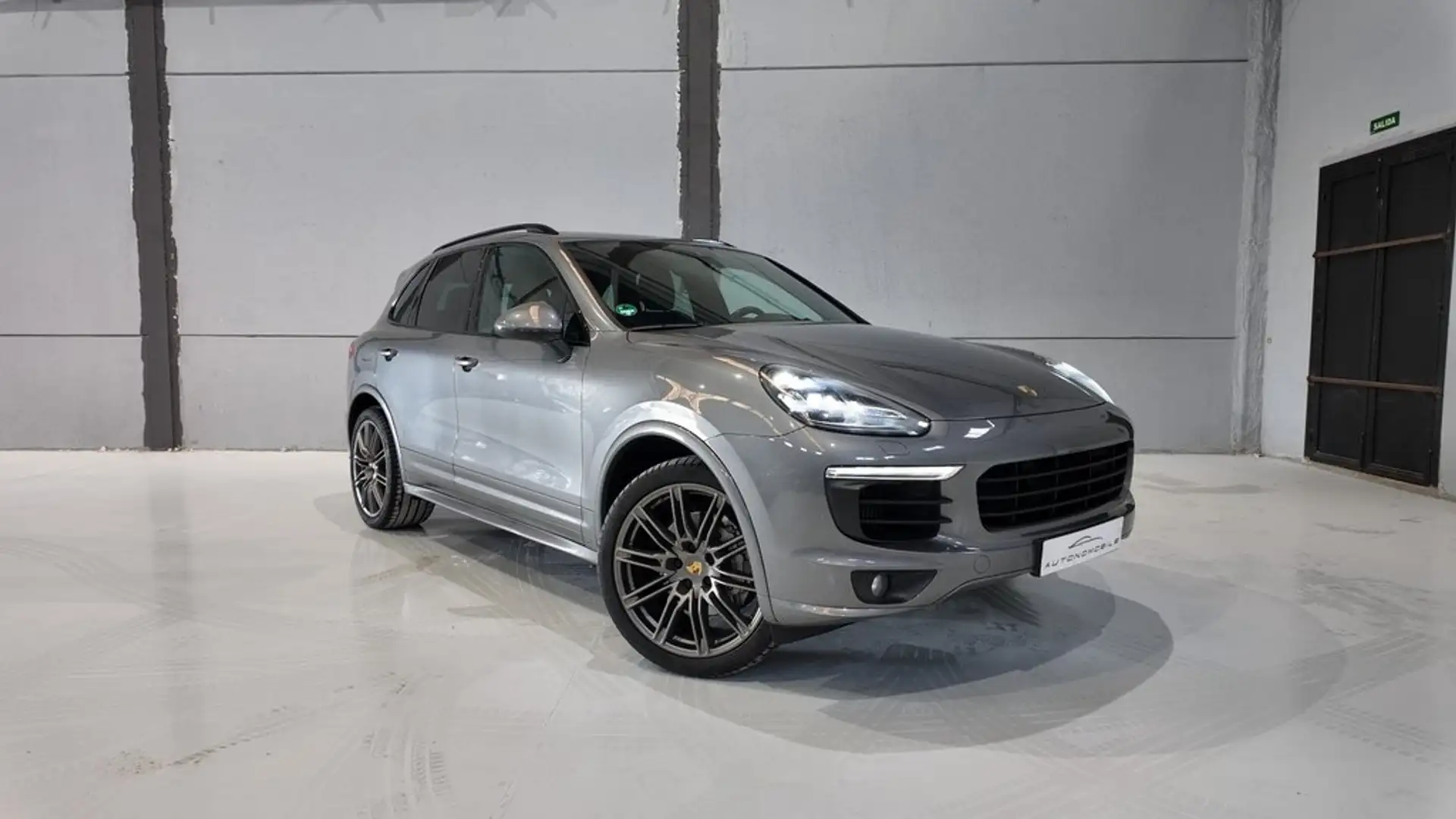 Porsche Cayenne S Diesel Gris - 1