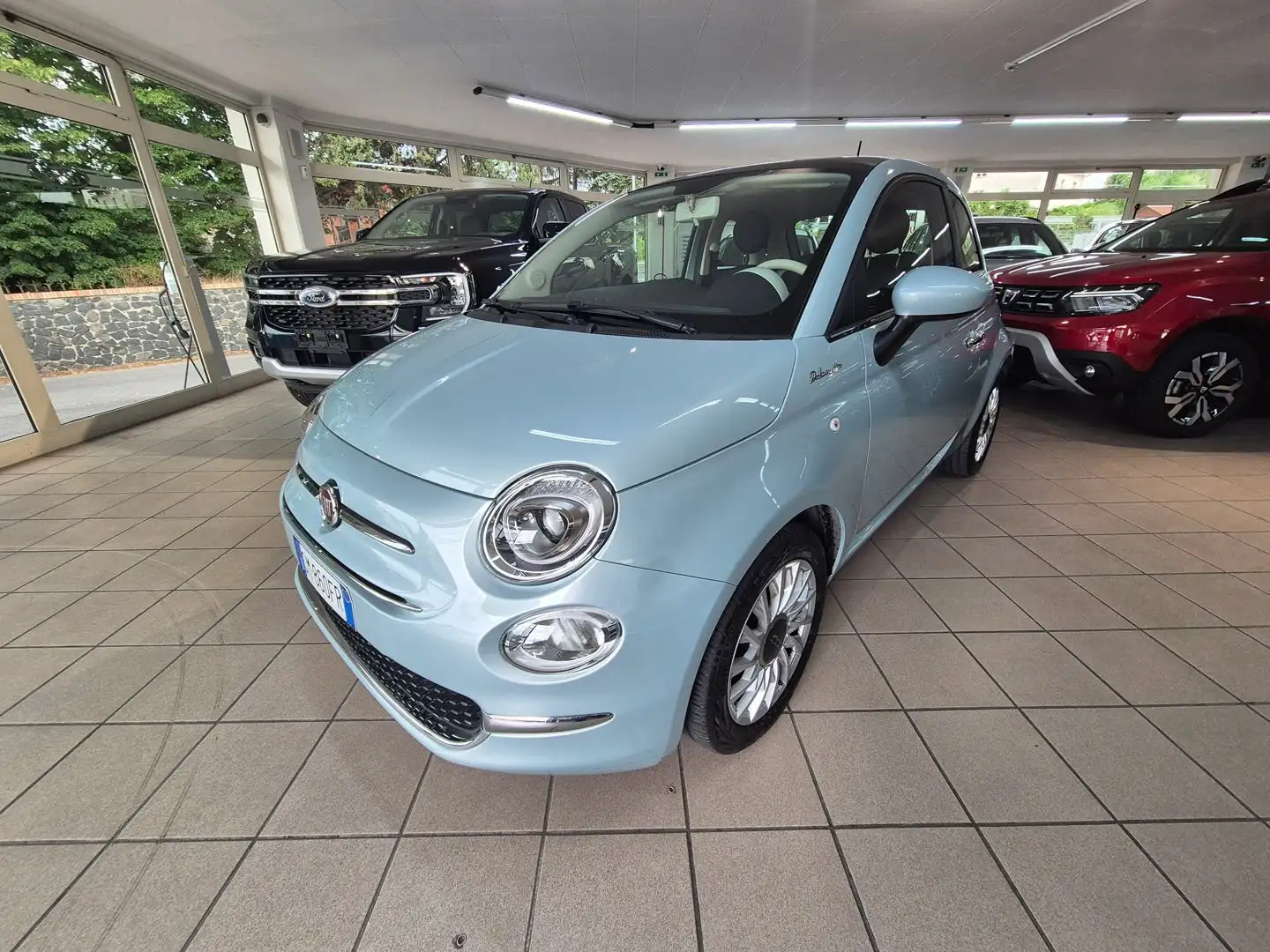 Fiat 500 500 1.2 Dolcevita easypower Gpl 69cv Bleu - 1