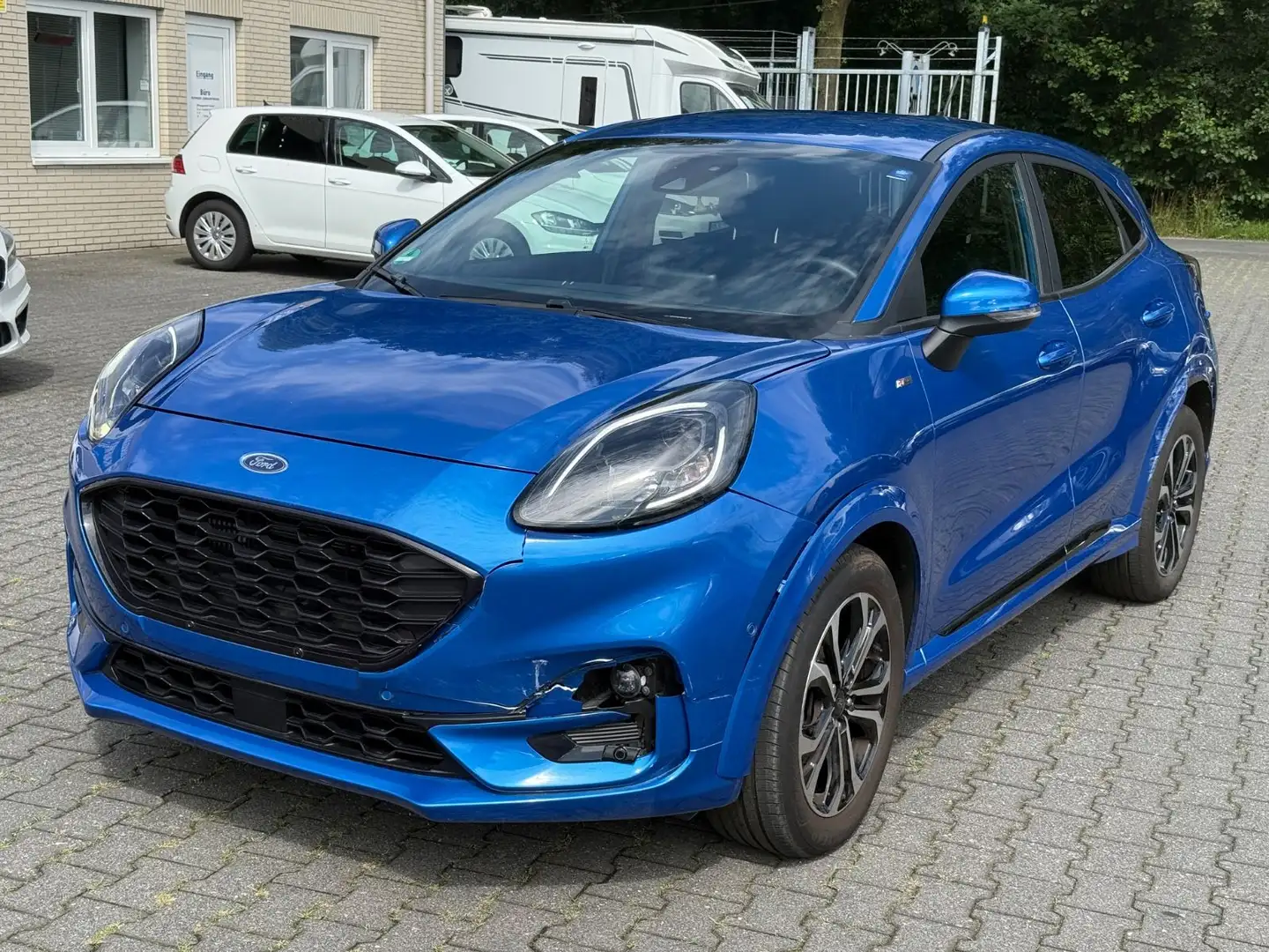Ford Puma ST-Line 1.0 MHEV/ LED/ SHZ/ NAVI/ KAMERA Azul - 1