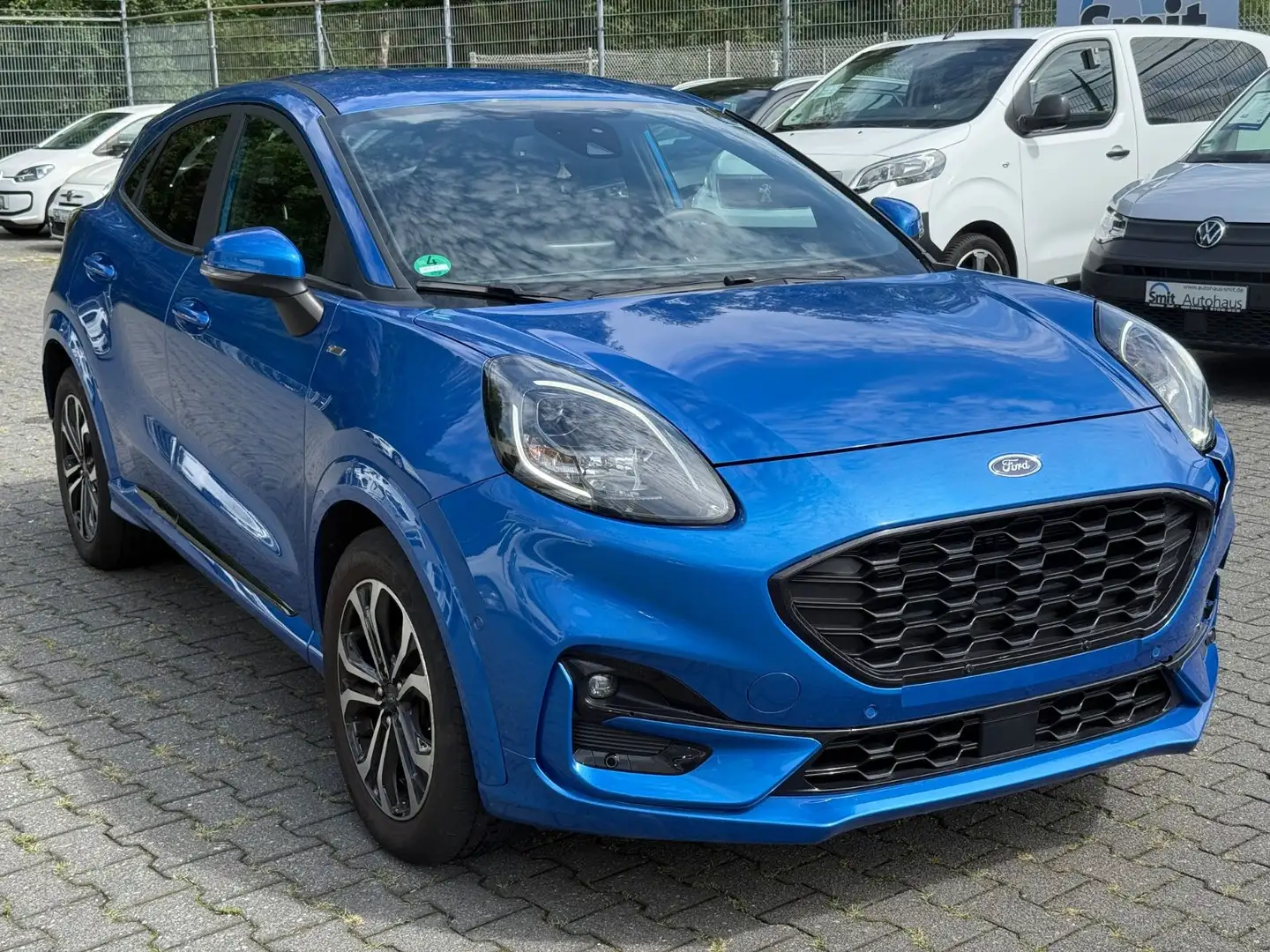 Ford Puma ST-Line 1.0 MHEV/ LED/ SHZ/ NAVI/ KAMERA Azul - 2