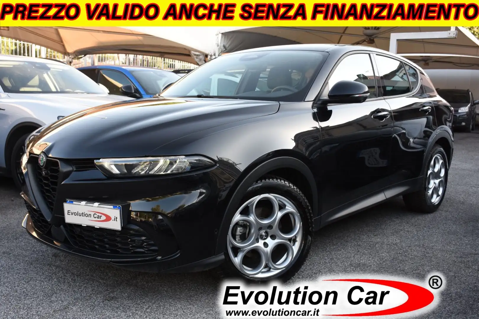 Alfa Romeo Tonale 1.6 diesel 130 CV TCT6 Sprint **TELECAMERA 360°** Nero - 1