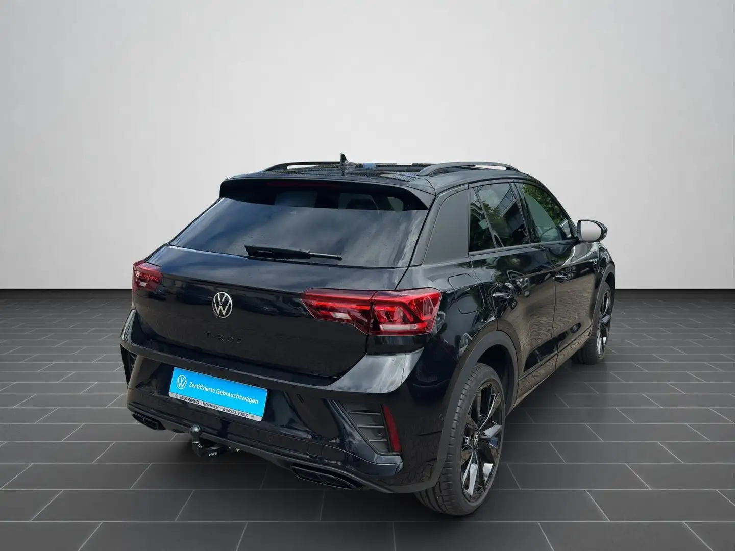 Volkswagen T-Roc R-Line 1.5 TSI DSG BLACK STYLE AHK NAVI PA Schwarz - 2