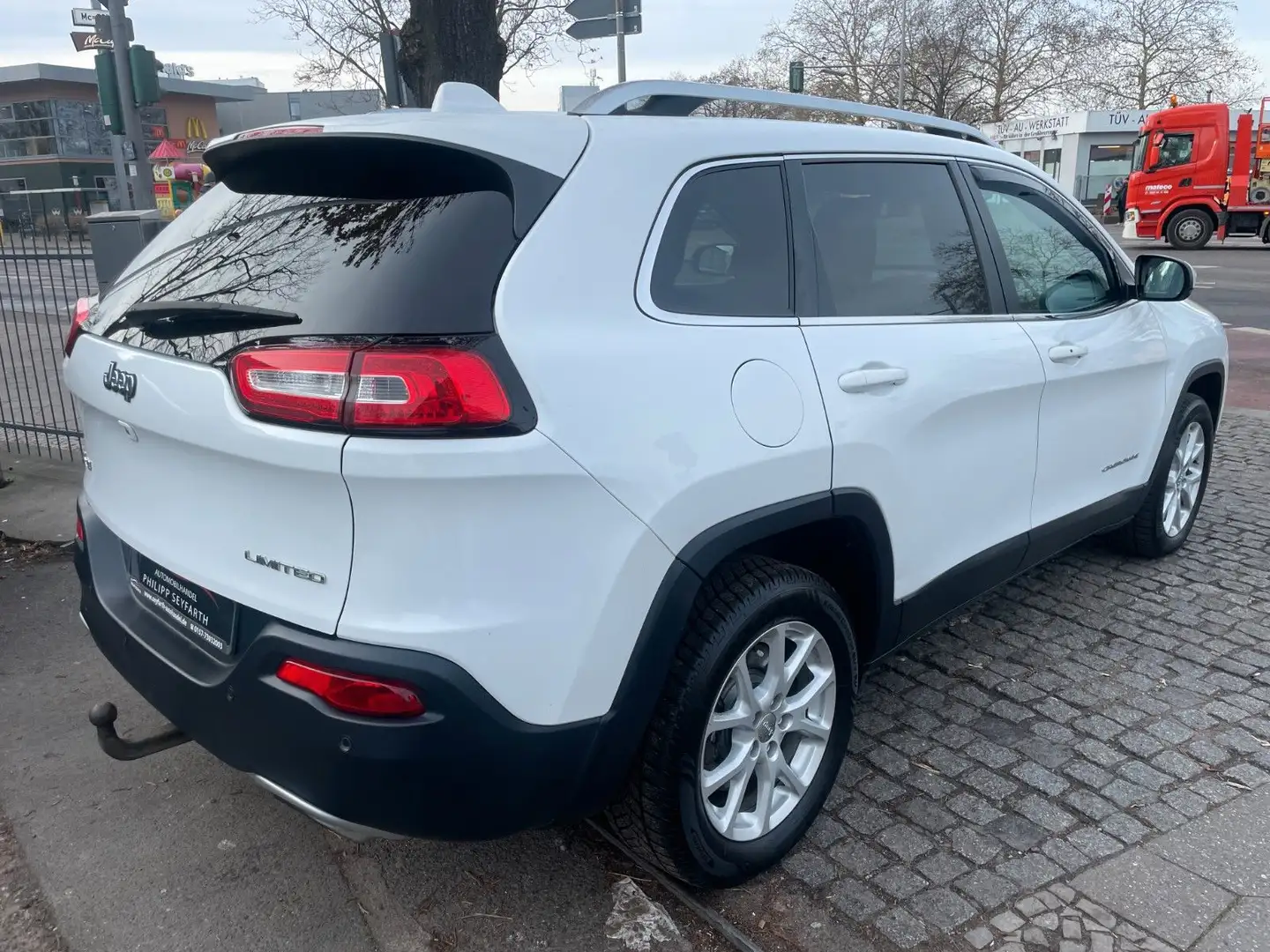 Jeep Cherokee CHEROKEE  4WD*NAVI*PANO*LEDER*KAMERA*FESTPREIS Blanc - 2