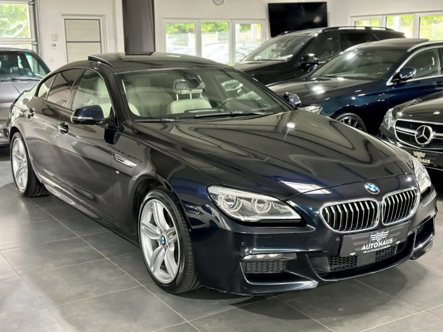 BMW 640 d X-Drive Gran Coupe, M-Paket,Pano,VOLL,TOP Schwarz - 2