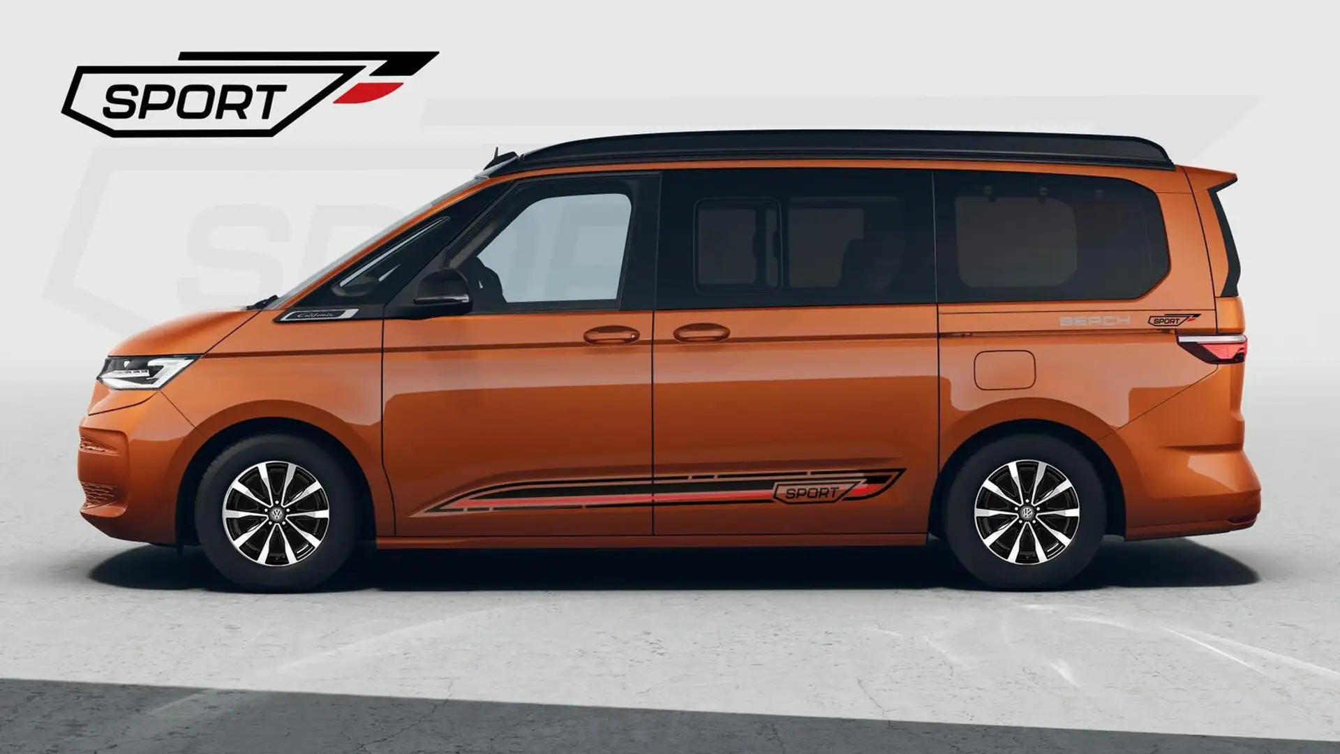 Volkswagen T7 California Beach Camper 2.0TDI DSG Sport Edition GV5 Komfo... Оранжевий - 1