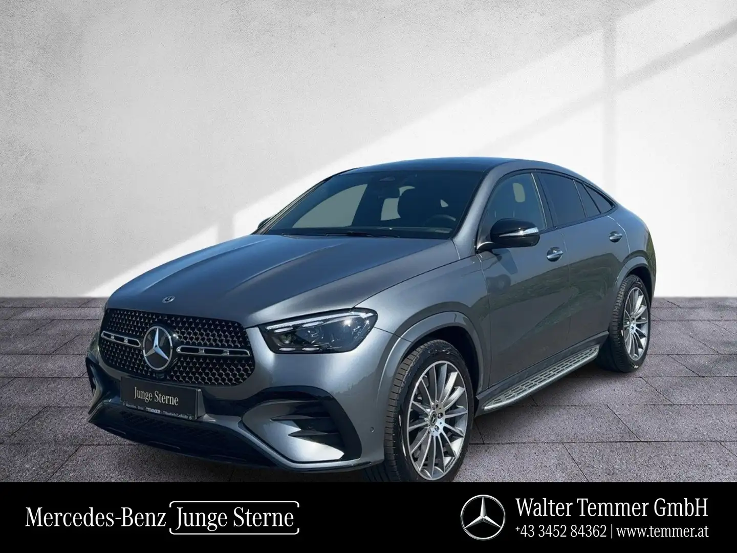 Mercedes-Benz GLE 450 d 4M Coupé NP:142.134 AMG PREM+ AIR DISTR Grau - 1