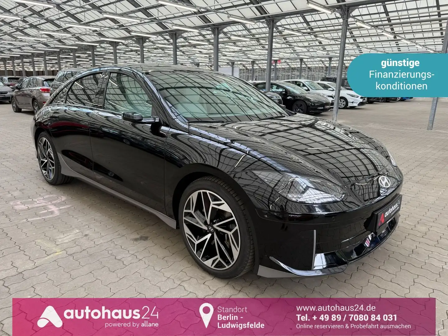 Hyundai IONIQ 6 Uniq  77,4kWh|DSM|BOSE|LED Schwarz - 1