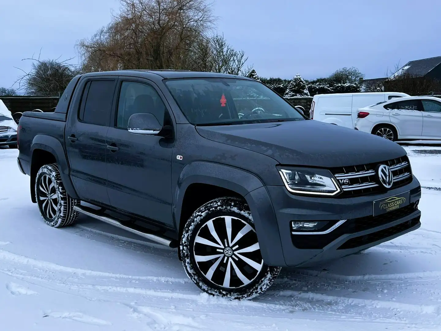 Volkswagen Amarok 3.0 V6 TDi 4Motion Aventura TVA-BTW Recup Cam Navi Gris - 2