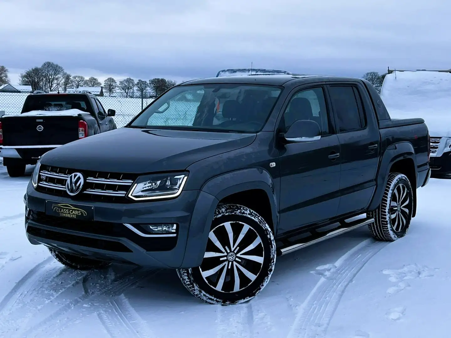 Volkswagen Amarok 3.0 V6 TDi 4Motion Aventura TVA-BTW Recup Cam Navi Gris - 1