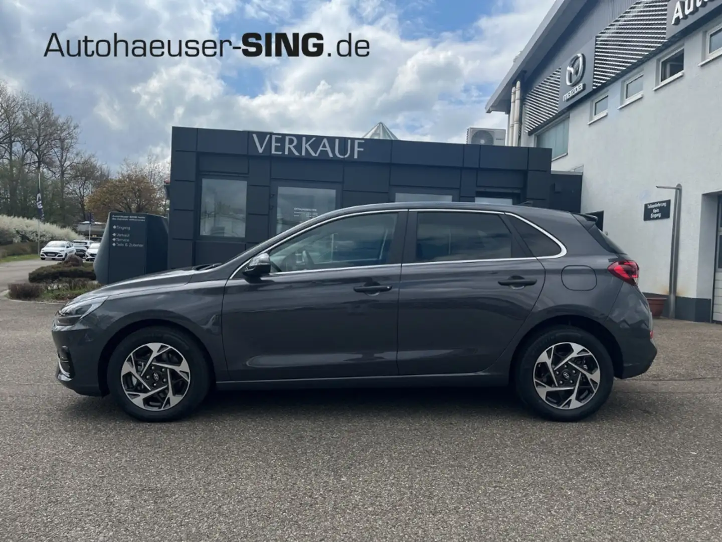Hyundai i30 Automatik M-Hybrid Klima LED Kamera AC/AA Gris - 2