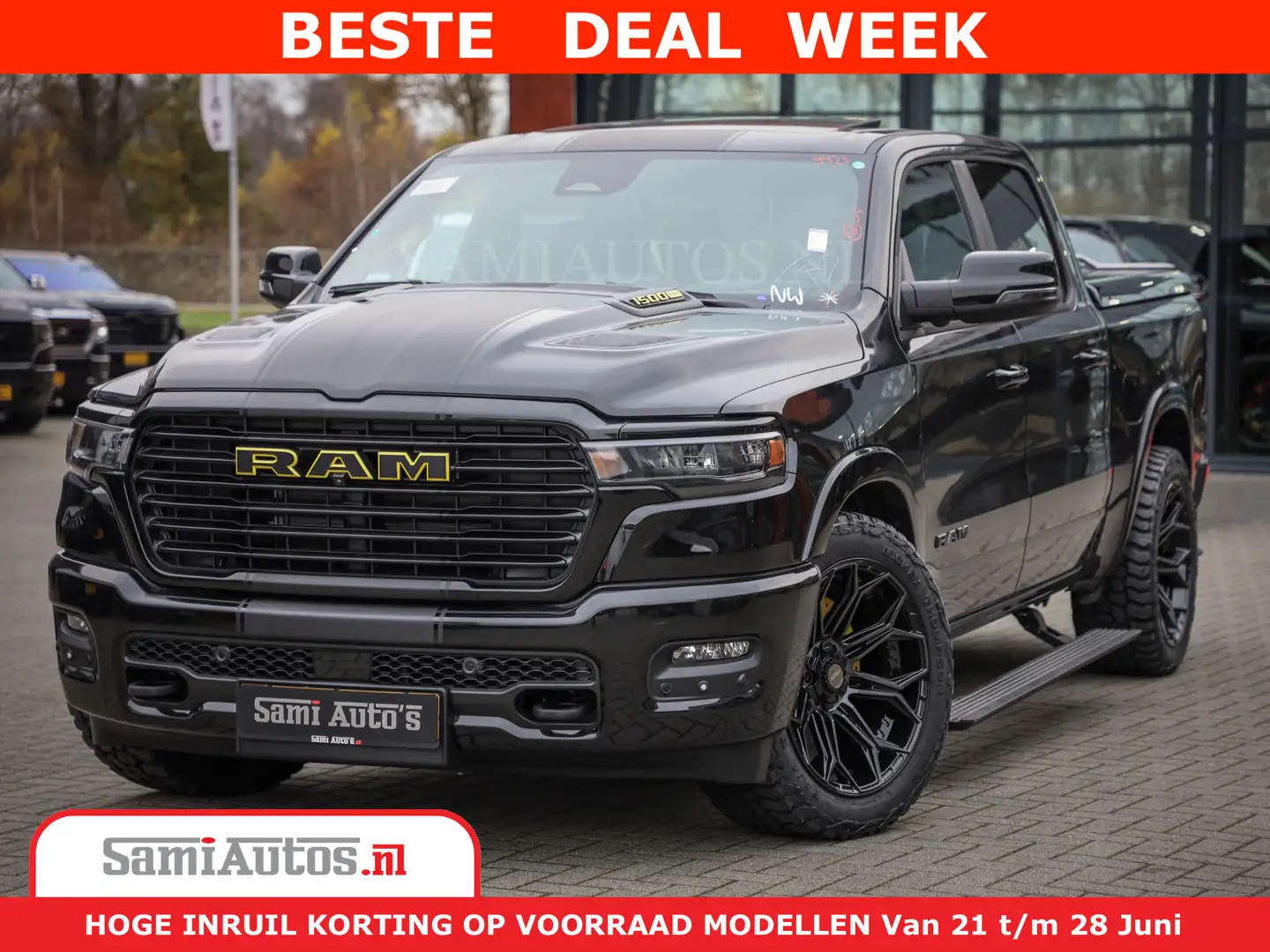 Dodge RAM 1500 Night Premium | Full Option | De Meest Luxe P Noir - 1