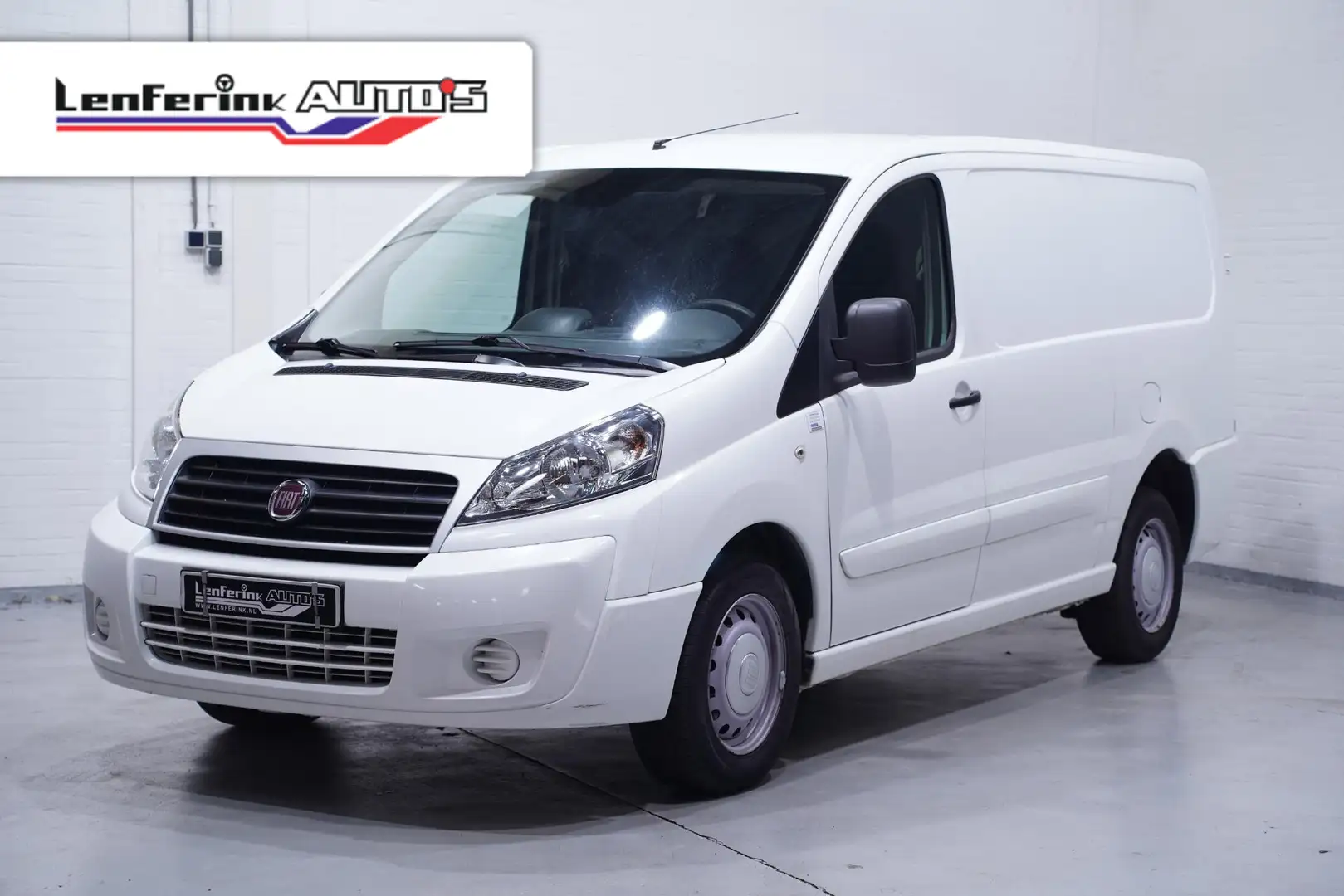 Fiat Scudo 2.0 MultiJet 128 pk L2H1 SX Airco Bumpers in Kleur Blanc - 1