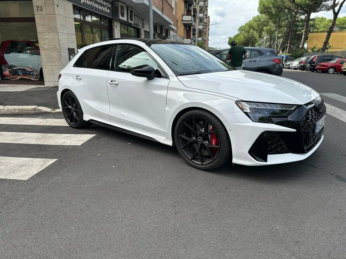 Audi RS3 RS3 NUOVA mod.2026 NO NOLEGGIO TETTO FULL CARBON Blanc - 1