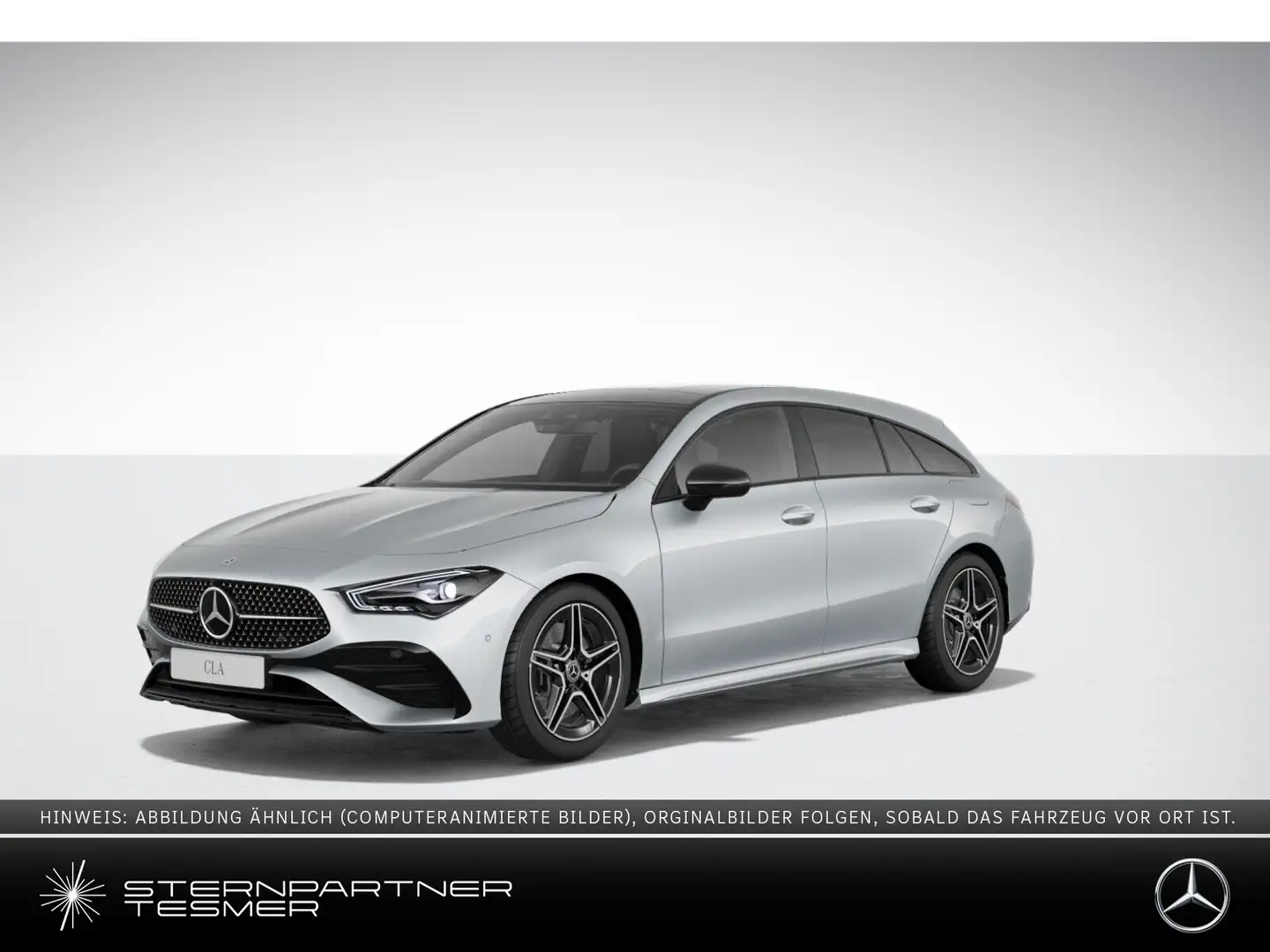 Mercedes-Benz CLA 250 4M SB AMG-Premium Panorama Distronic Silber - 1