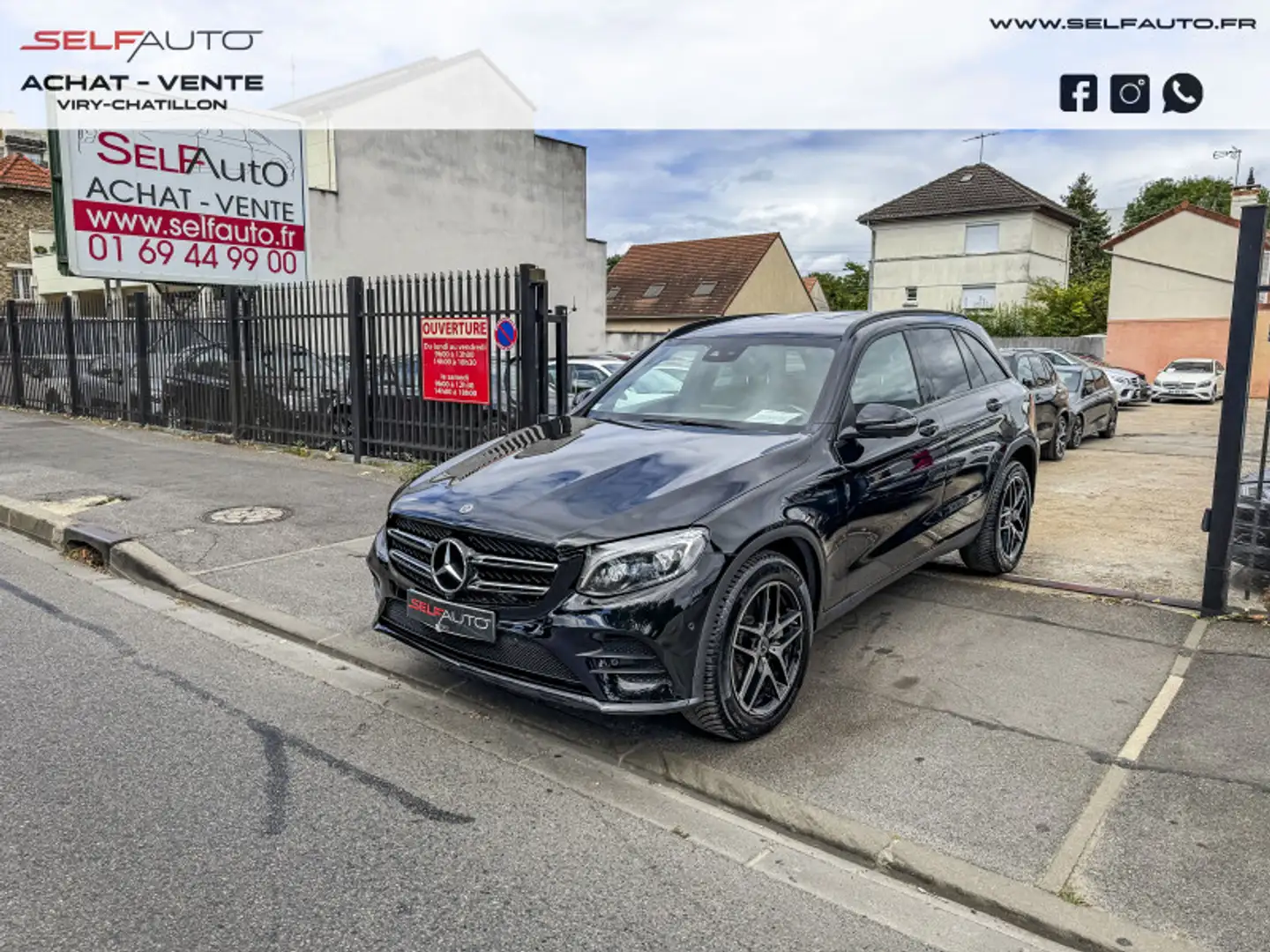 Mercedes-Benz GLC 350 350 D 258CH SPORTLINE 4MATIC 9G-TRONIC Noir - 1