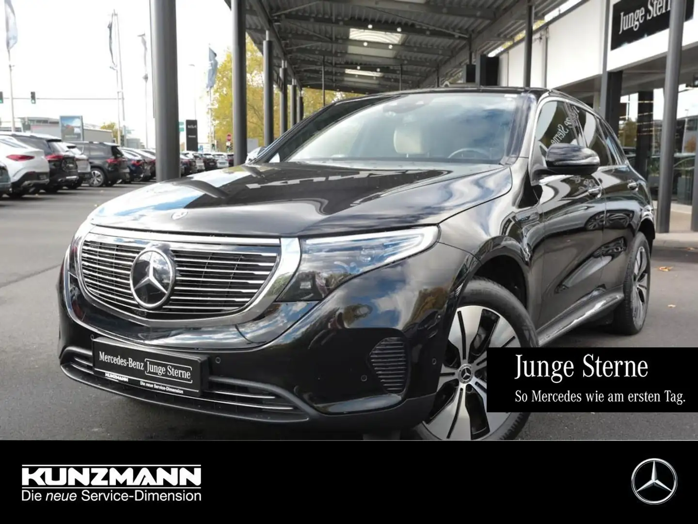 Mercedes-Benz EQC 400 4M Electric Art MBUX Navi AHK Distronic Schwarz - 1