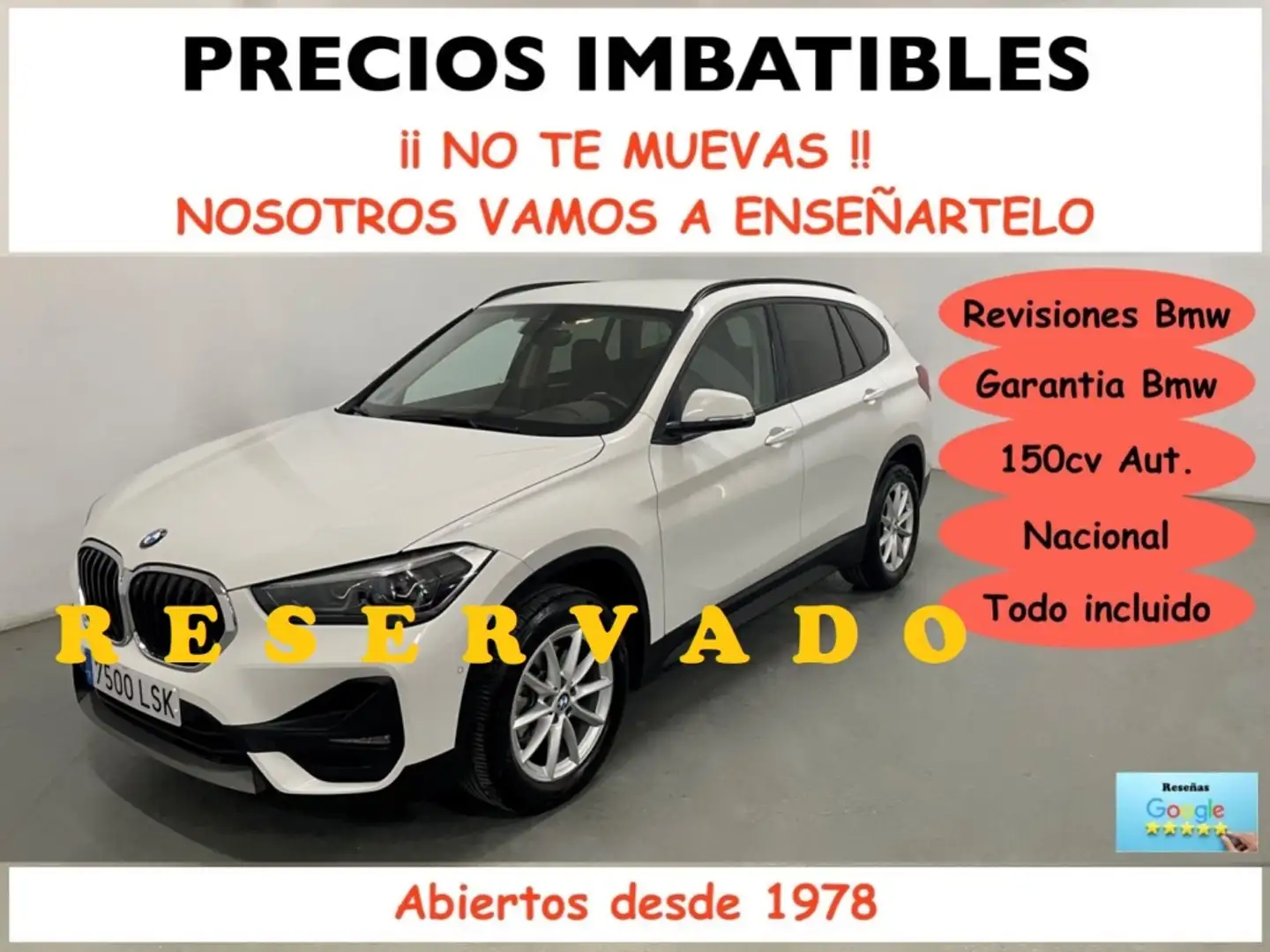 BMW X1 sDrive 18dA Corporate Blanco - 1