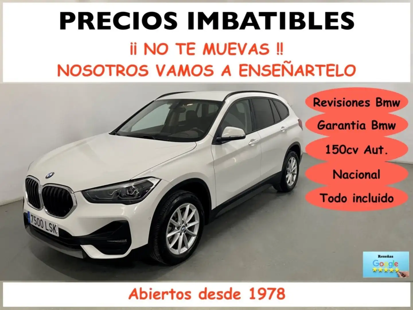 BMW X1 sDrive 18dA Corporate Blanco - 2