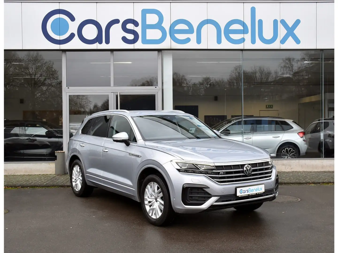 Volkswagen Touareg 3.0 TDI 4Motion R-Line Tip. CUIR MEMO TRAVEL SIDE Argent - 1