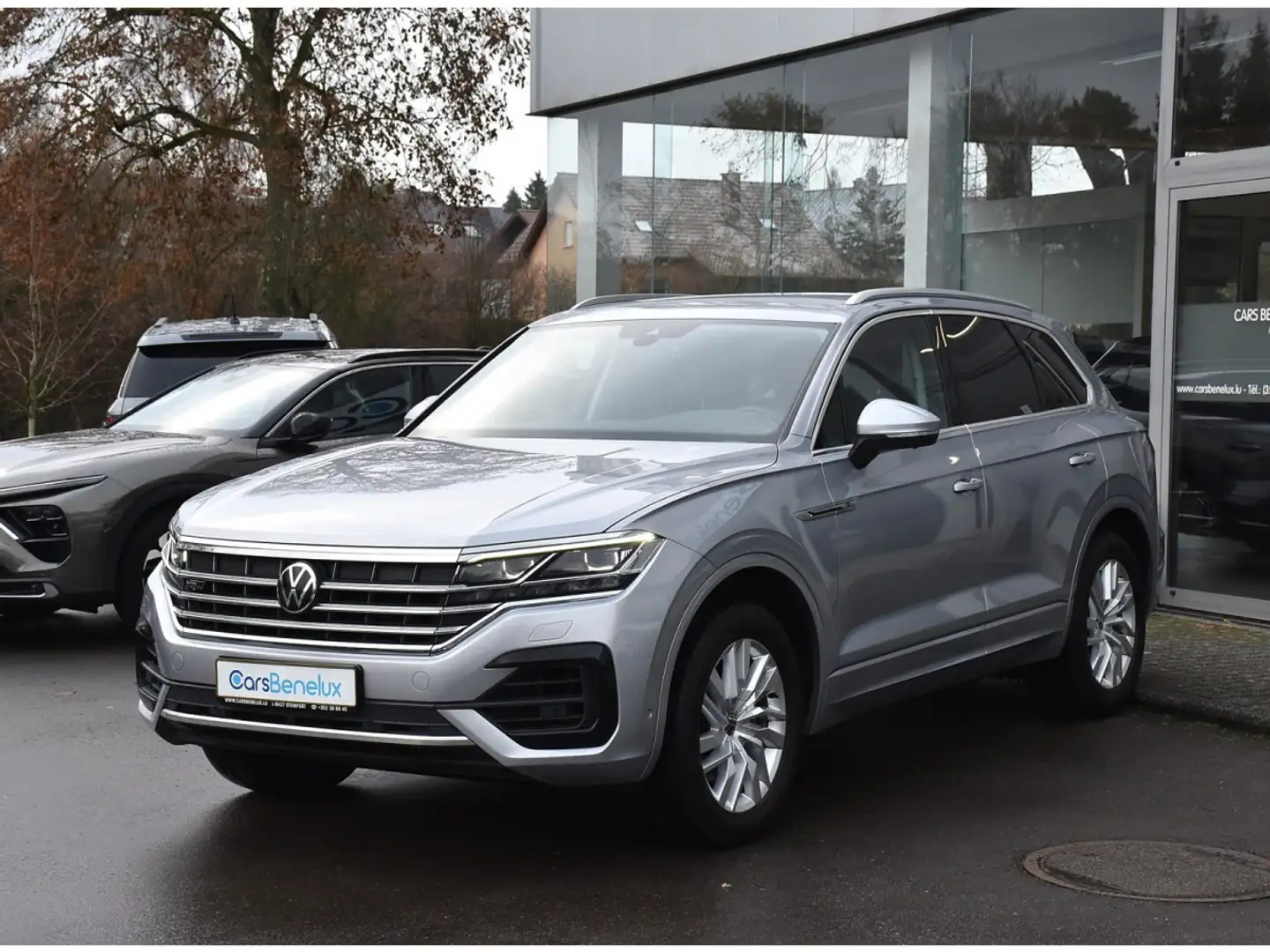 Volkswagen Touareg 3.0 TDI 4Motion R-Line Tip. CUIR MEMO TRAVEL SIDE Argent - 2