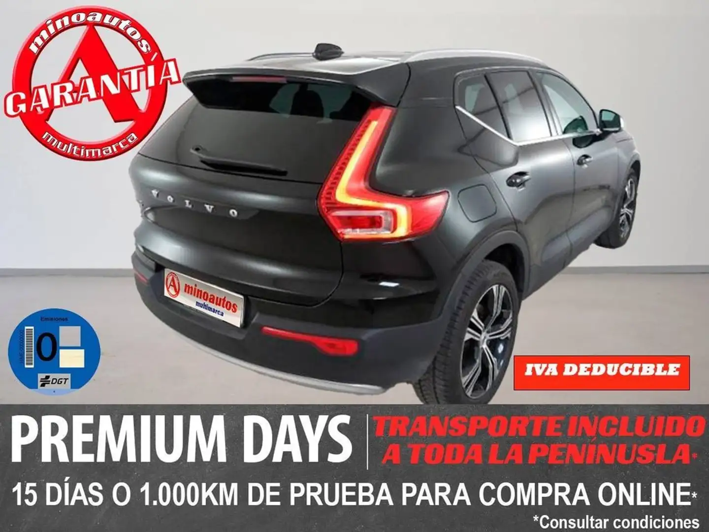 Volvo XC40 T5 261 CV INSCRIPTION Negro - 2