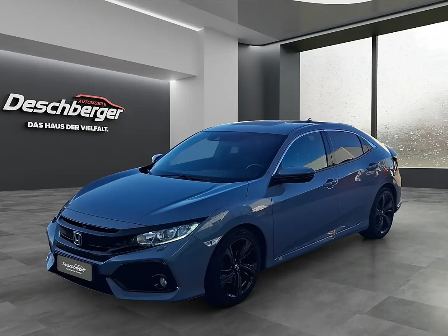 Honda Civic 1,0 VTEC Turbo Elegance CVT Aut. Grau - 1