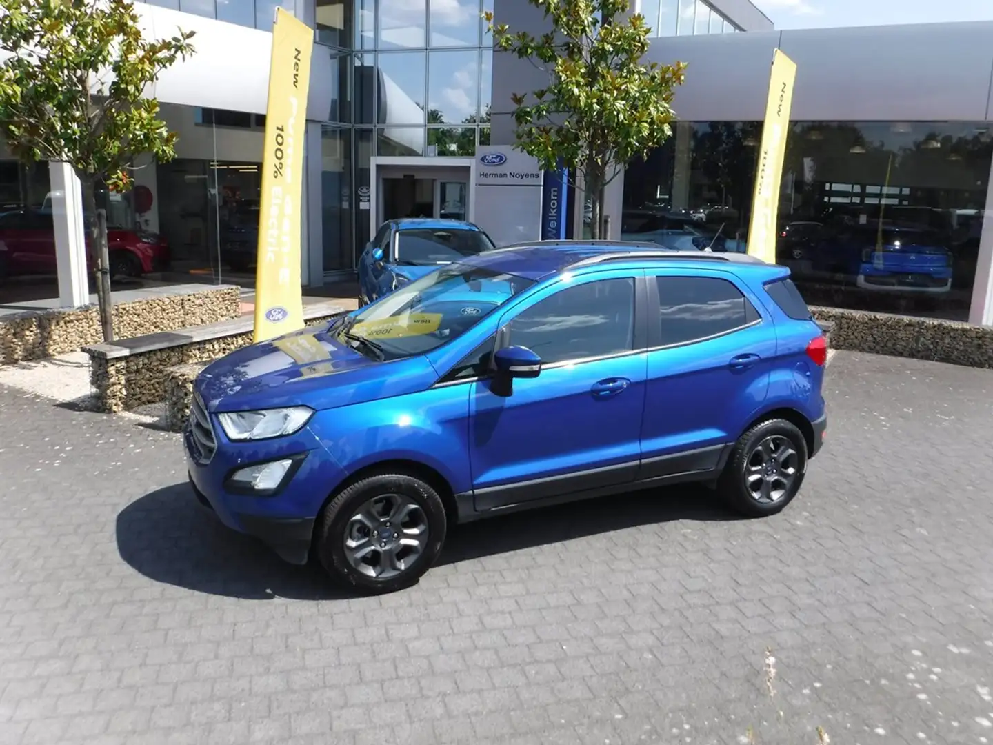 Ford EcoSport EcoBoost Titanium Bleu - 1