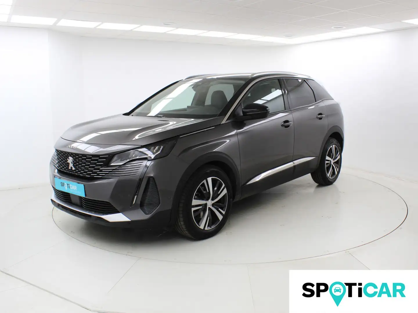 Peugeot 3008 1.2 PureTech 96KW S&S Allure Pack EAT8 Gris - 2