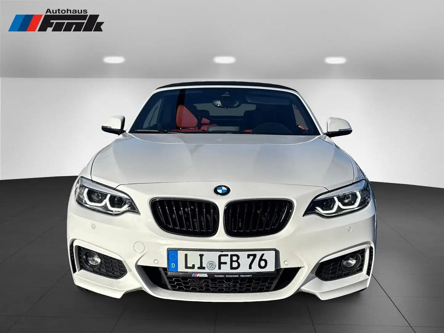 BMW 230 i M-Sport Cabrio, Kzg, Lhz,.*Im Kundenauftrag* Blanc - 2