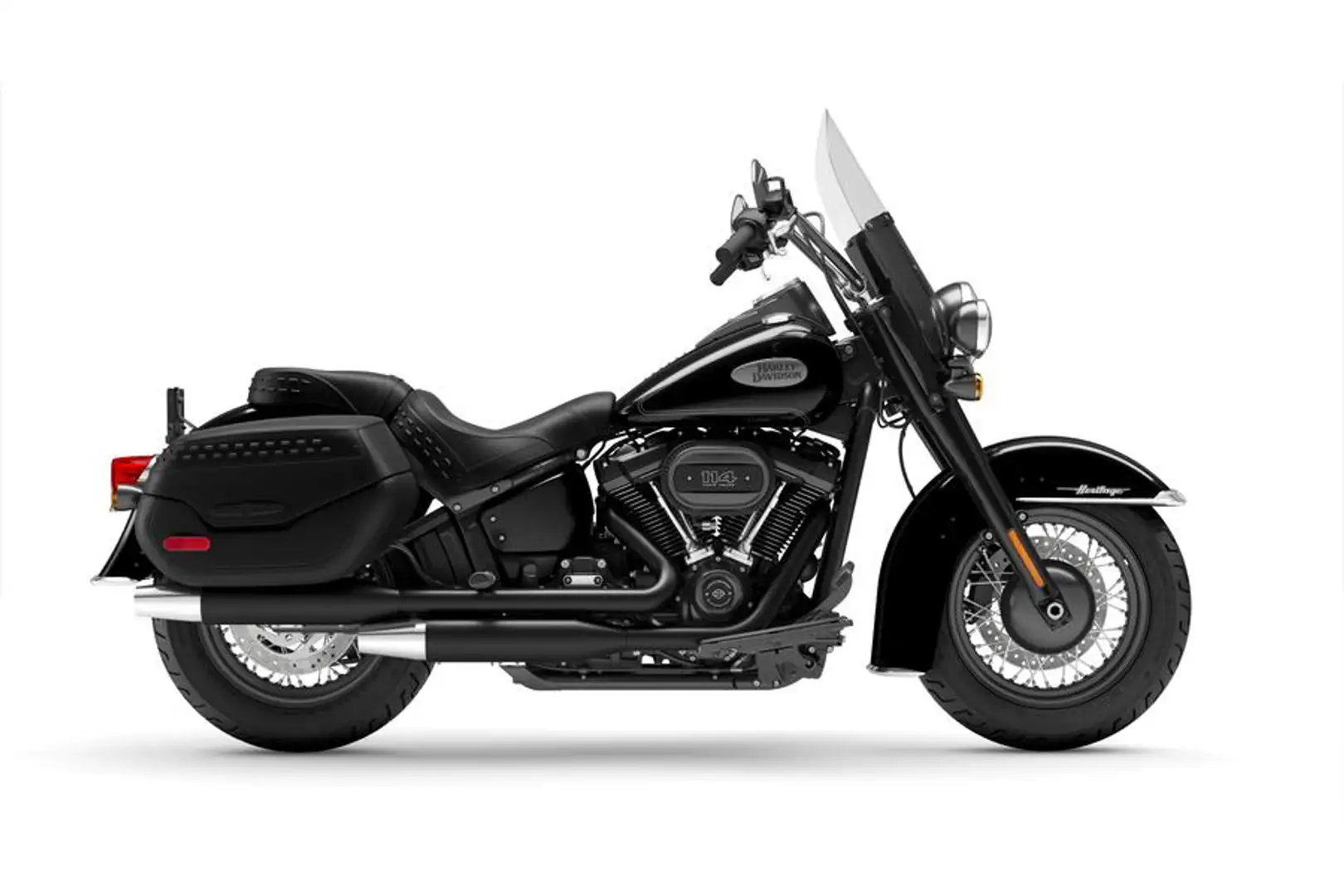 Harley-Davidson Heritage Softail FLHCS CLASSIC BLACK TRIM Zwart - 1