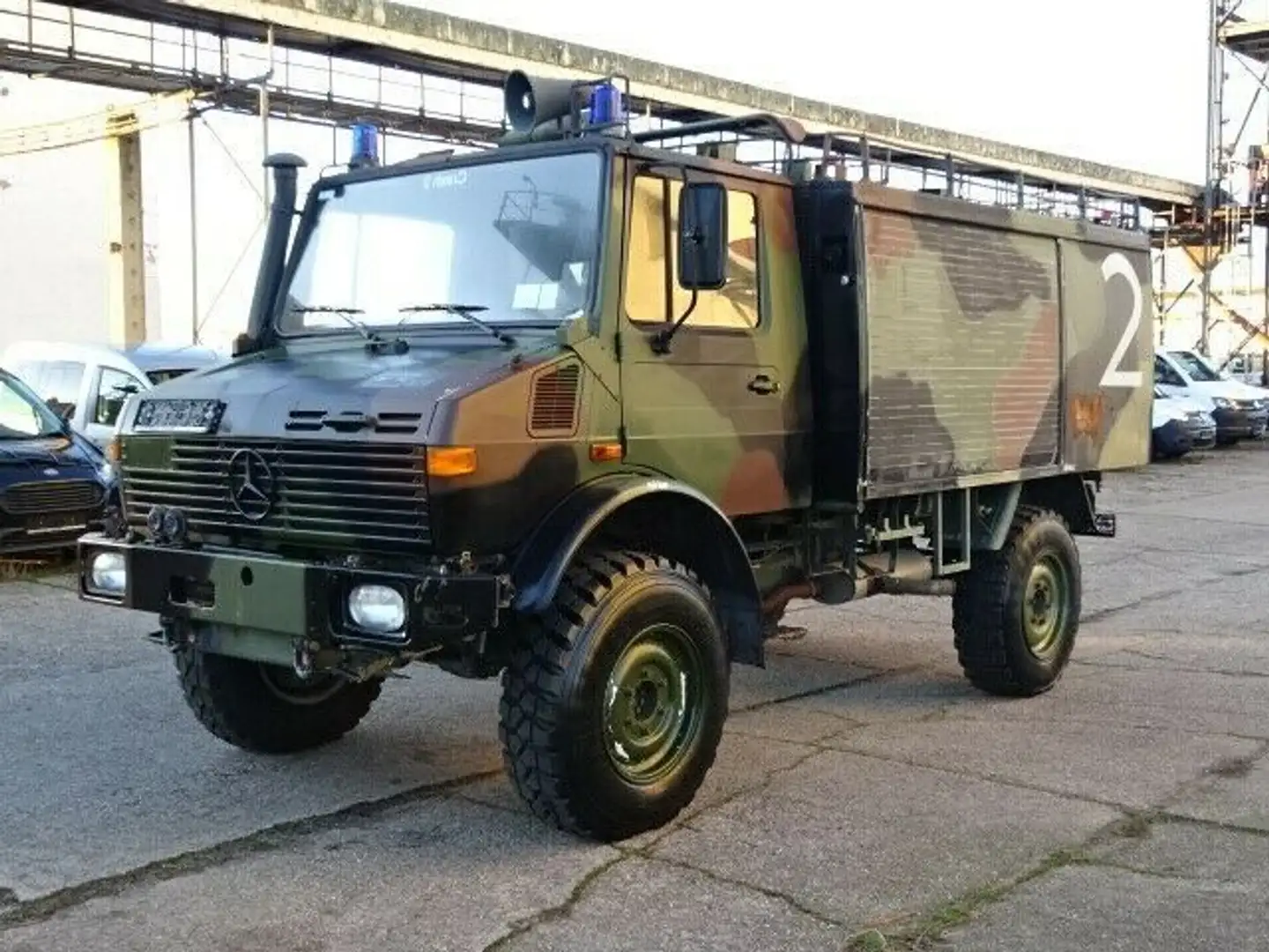 Unimog U1300L Feuerwehr Gerätewagen Green - 2